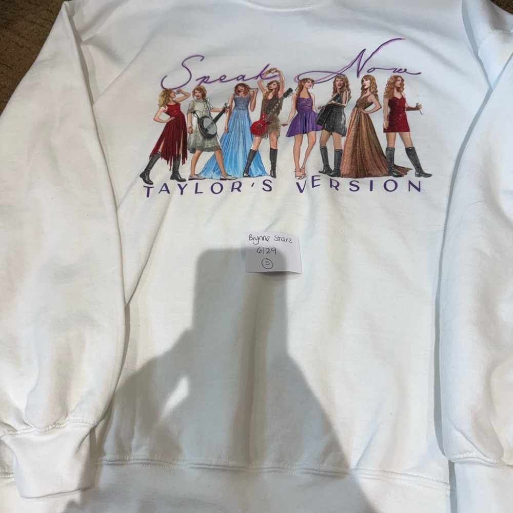 Taylor Swift Speak Now Graphic Crewneck